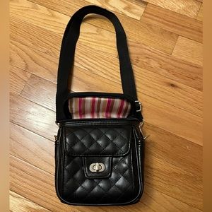 Icon Brand Pretty Handbag Striped Purse Like New